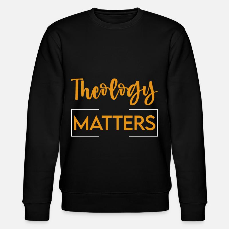 Theology Matters 2 - Stanley/Stella Unisex Bio-Sweatshirt CHANGER  - Schwarz