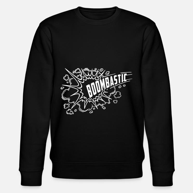 boombastic - Stanley/Stella CHANGER Unisex Organic Sweatshirt - black