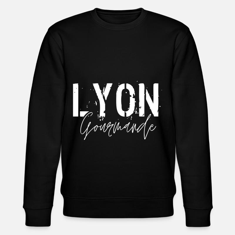Lyon Gourmande - Sweat bio CHANGER Stanley/Stella Unisexe - noir