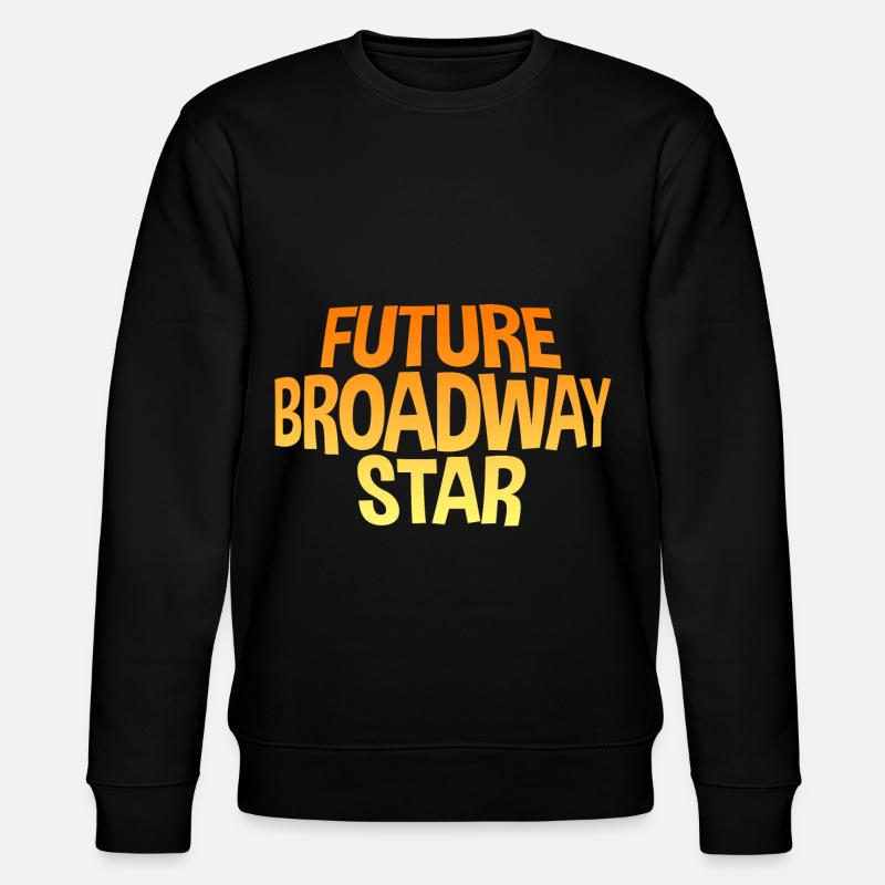 Future Broadway Star - Stanley/Stella Unisex Bio-Sweatshirt CHANGER  - Schwarz