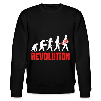 Piano Revolution Keyboard - Sweat bio CHANGER Stanley/Stella Unisexe - noir - Devant - Nik (191cm) & Marisol (170cm)