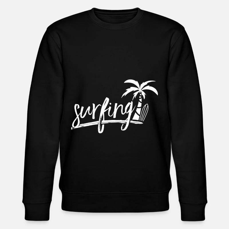 Surf surf - Sweat bio CHANGER Stanley/Stella Unisexe - noir