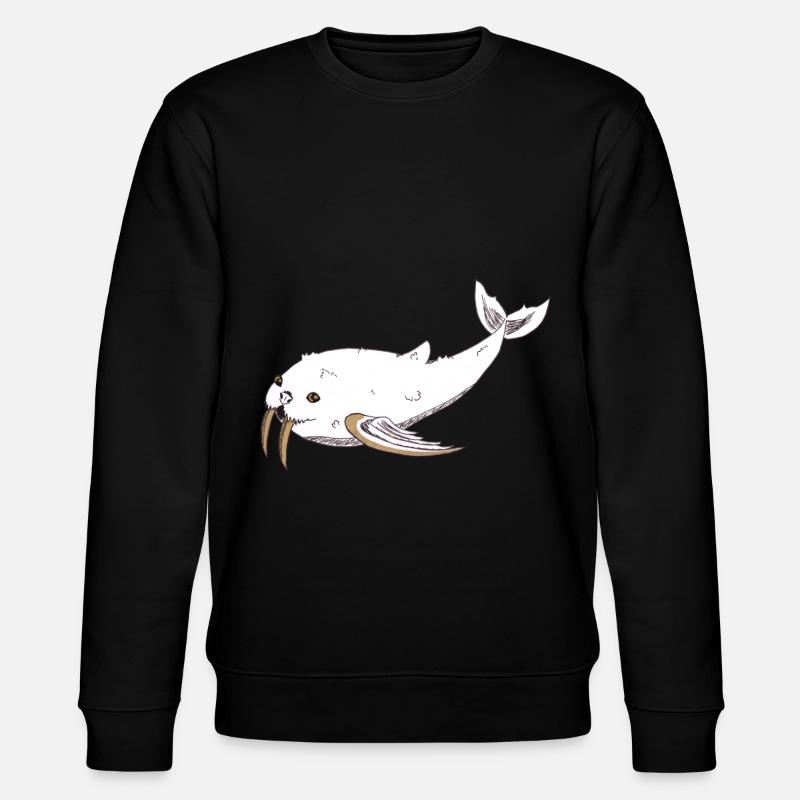 Morleine - Stanley/Stella Unisex Bio-Sweatshirt CHANGER  - Schwarz