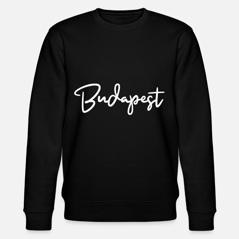 Budapest - Sweat bio CHANGER Stanley/Stella Unisexe - noir