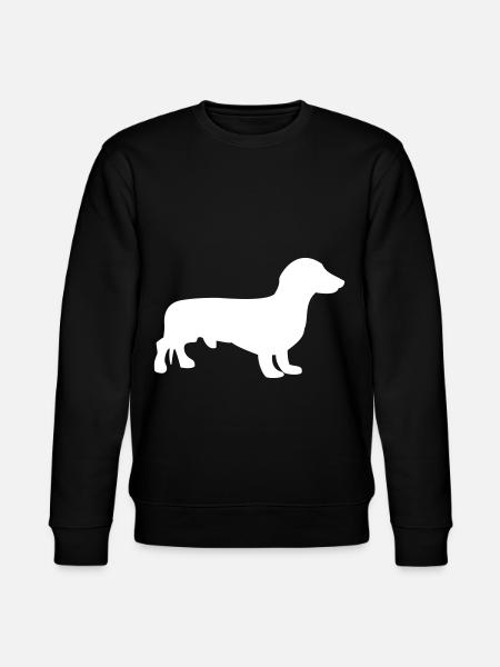 Dackel - Stanley/Stella Unisex Bio-Sweatshirt CHANGER - Schwarz