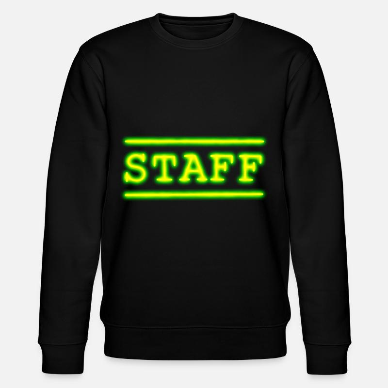 Staff - Sweat bio CHANGER Stanley/Stella Unisexe - noir
