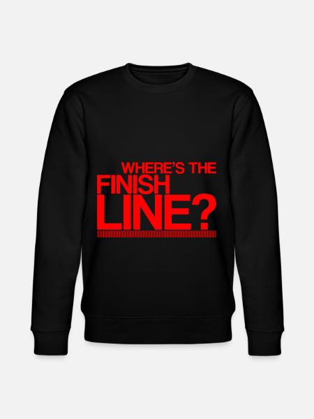 Where's The Finish Line 2 - Stanley/Stella CHANGER Unisex Organic Sweatshirt - black