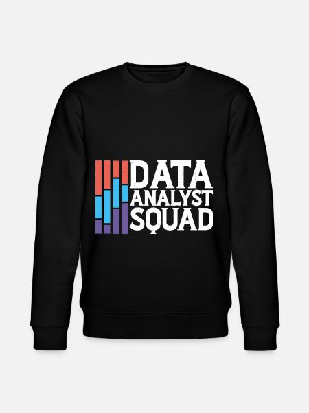 Data Analyst Squad 6 - Stanley/Stella CHANGER Unisex Organic Sweatshirt - black