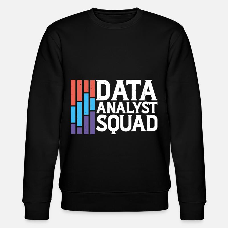 Data Analyst Squad 6 - Stanley/Stella Unisex Bio-Sweatshirt CHANGER  - Schwarz