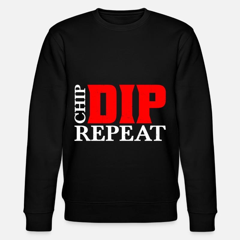 Chip Dip Repeat 12 - Sweat bio CHANGER Stanley/Stella Unisexe - noir