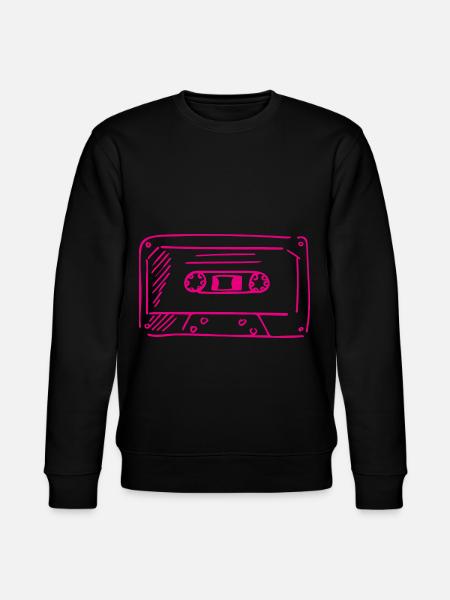 Cassette Rétro - Sweat bio CHANGER Stanley/Stella Unisexe - noir