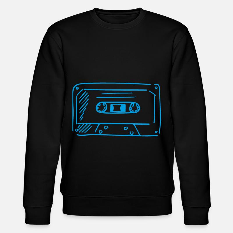 Cassette - Sweat bio CHANGER Stanley/Stella Unisexe - noir