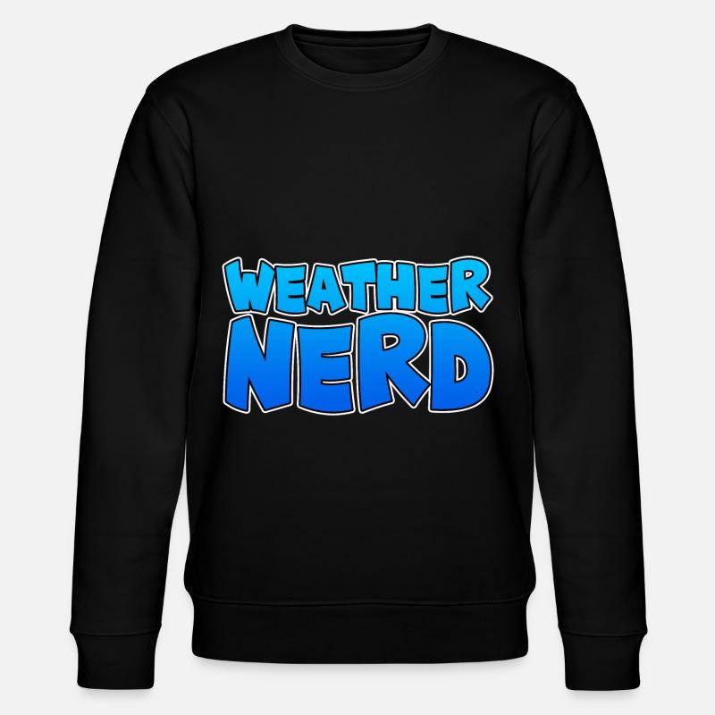 Nerd météo - Sweat bio CHANGER Stanley/Stella Unisexe - noir