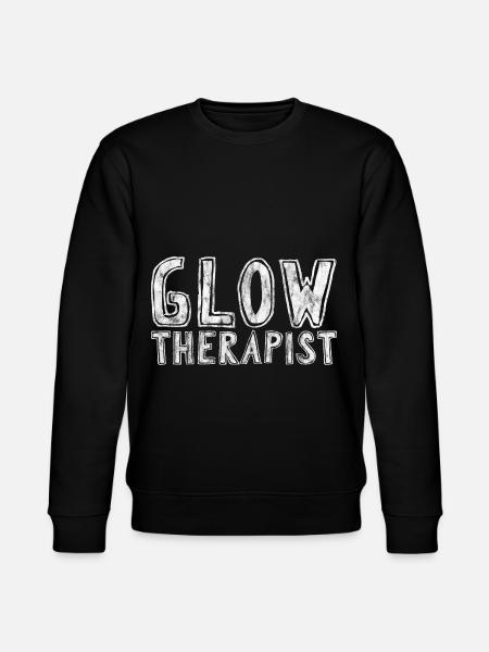 Glow Therapist 4 - Stanley/Stella CHANGER Unisex Organic Sweatshirt - black