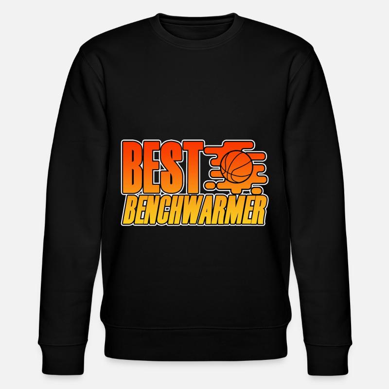 Best Benchwarmer 4 - Stanley/Stella Unisex Bio-Sweatshirt CHANGER  - Schwarz