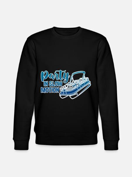 Party In Slow Motion 4 - Stanley/Stella CHANGER Unisex Organic Sweatshirt - black