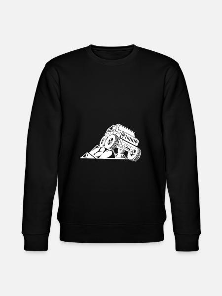 Off-road SUV - Stanley/Stella CHANGER Unisex Organic Sweatshirt - black