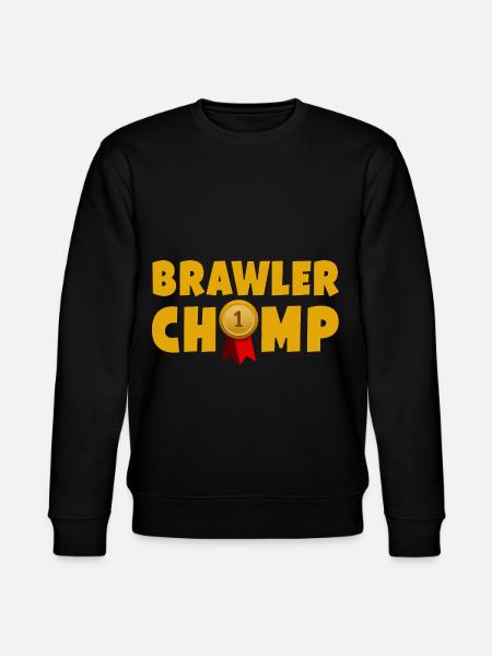 Brawler Champ - Stanley/Stella Unisex Bio-Sweatshirt CHANGER  - Schwarz