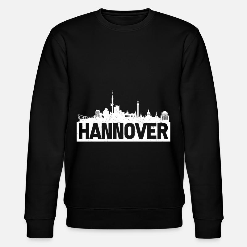 Hannover Skyline Ville - Sweat bio CHANGER Stanley/Stella Unisexe - noir