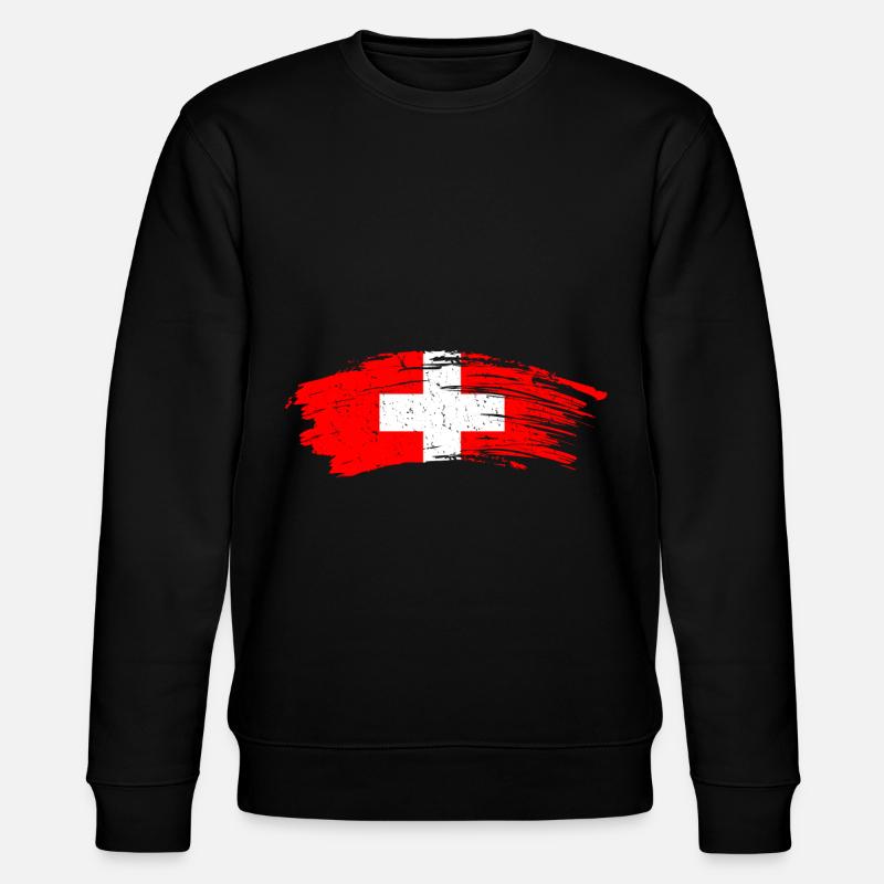 Suisse - Sweat bio CHANGER Stanley/Stella Unisexe - noir