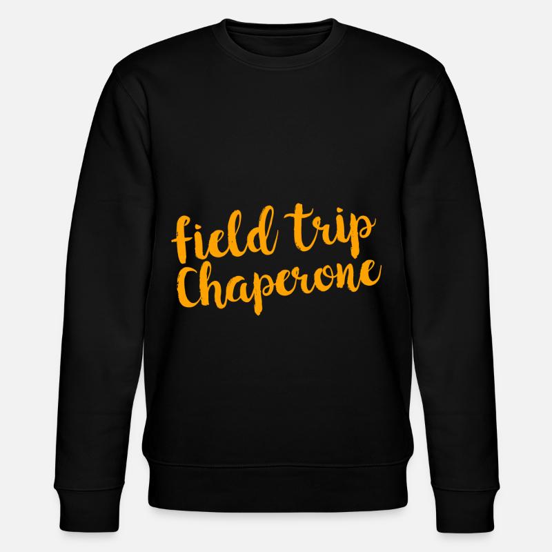 Field Trip Chaperone 4 - Stanley/Stella CHANGER Unisex Organic Sweatshirt - black