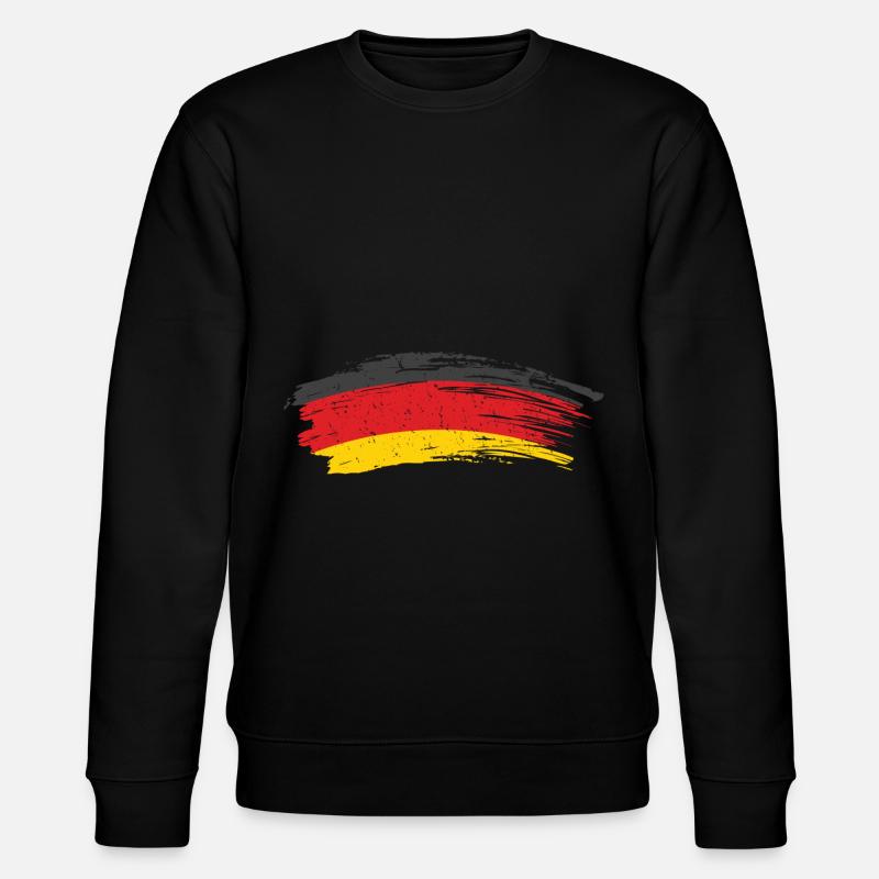 Drapeau Allemagne - Sweat bio CHANGER Stanley/Stella Unisexe - noir