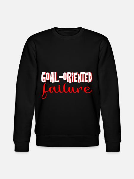 Goal Oriented Failure 4 - Stanley/Stella CHANGER Unisex Organic Sweatshirt - black