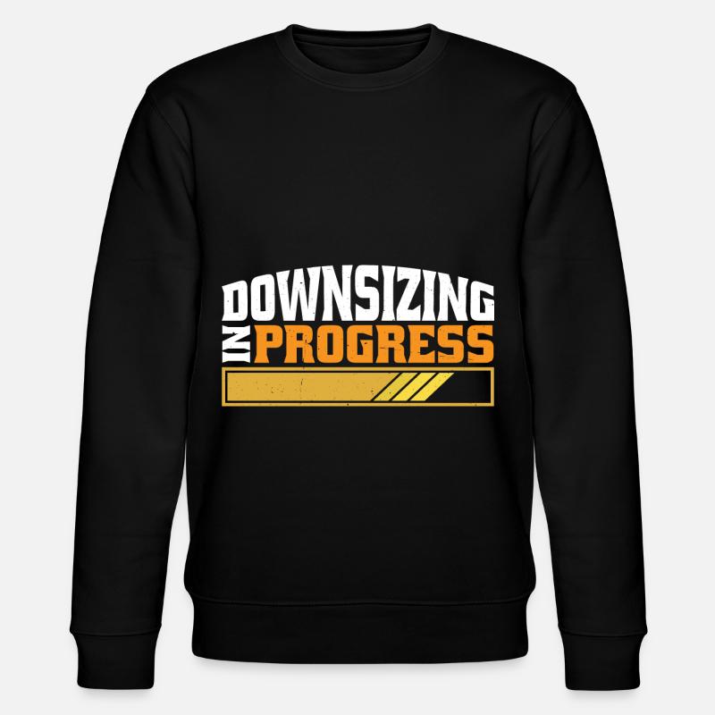 Downsizing In Progress 25 - Stanley/Stella Unisex Bio-Sweatshirt CHANGER  - Schwarz