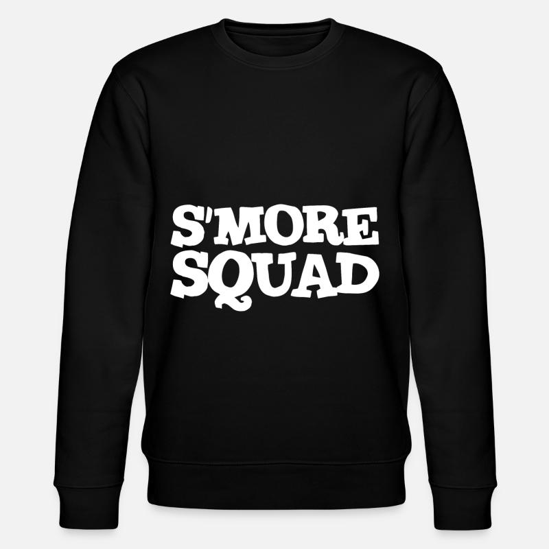 S'more Squad - Stanley/Stella CHANGER Unisex Organic Sweatshirt - black