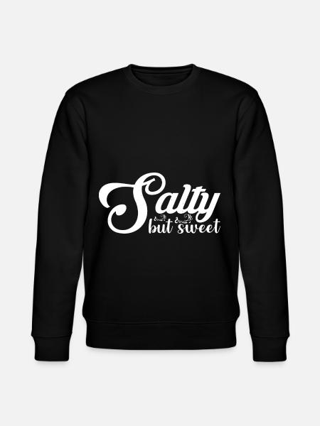 Zout maar zoet 13 - Stanley/Stella Uniseks bio-sweatshirt CHANGER - zwart