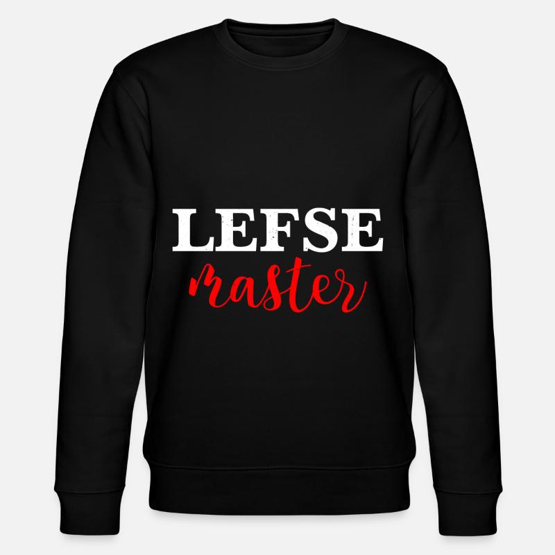 Lefse Master 18 - Stanley/Stella Unisex Bio-Sweatshirt CHANGER  - Schwarz