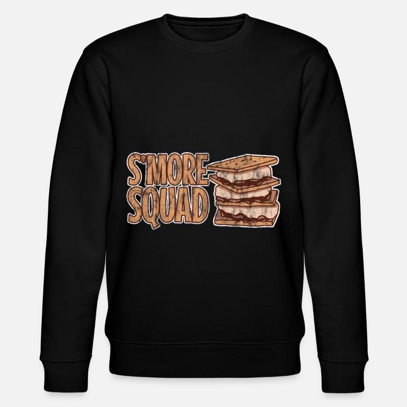 S'more Squad 3 - Stanley/Stella Unisex Bio-Sweatshirt CHANGER  - Schwarz