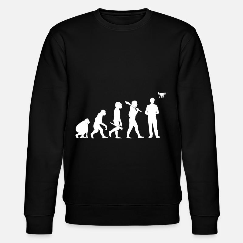 Drone - Sweat bio CHANGER Stanley/Stella Unisexe - noir