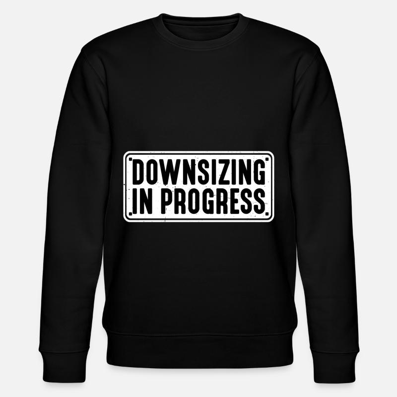 Downsizing In Progress 18 - Stanley/Stella CHANGER Unisex Organic Sweatshirt - black