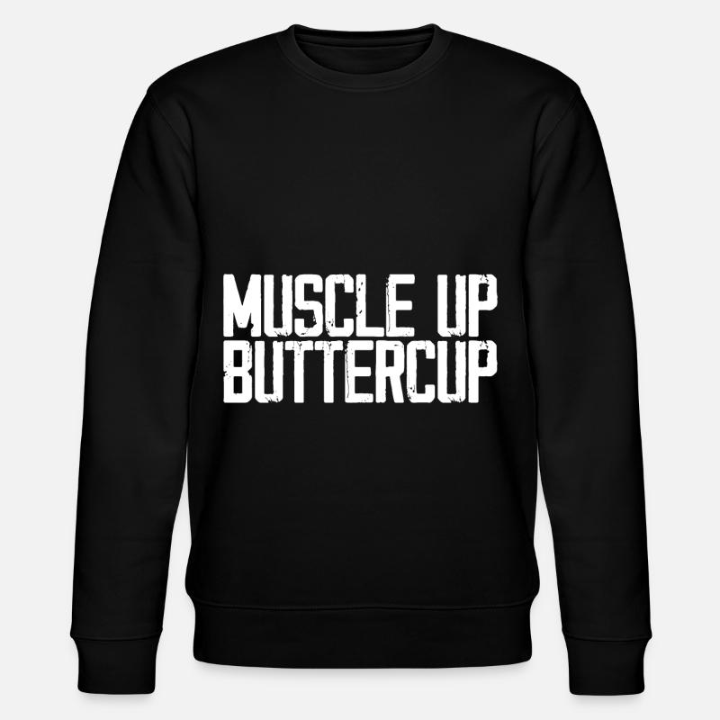 Renoncule Muscle Up 3 - Sweat bio CHANGER Stanley/Stella Unisexe - noir