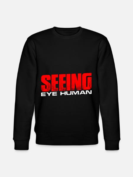 Seeing Eye Human 14 - Stanley/Stella CHANGER Unisex Organic Sweatshirt - black