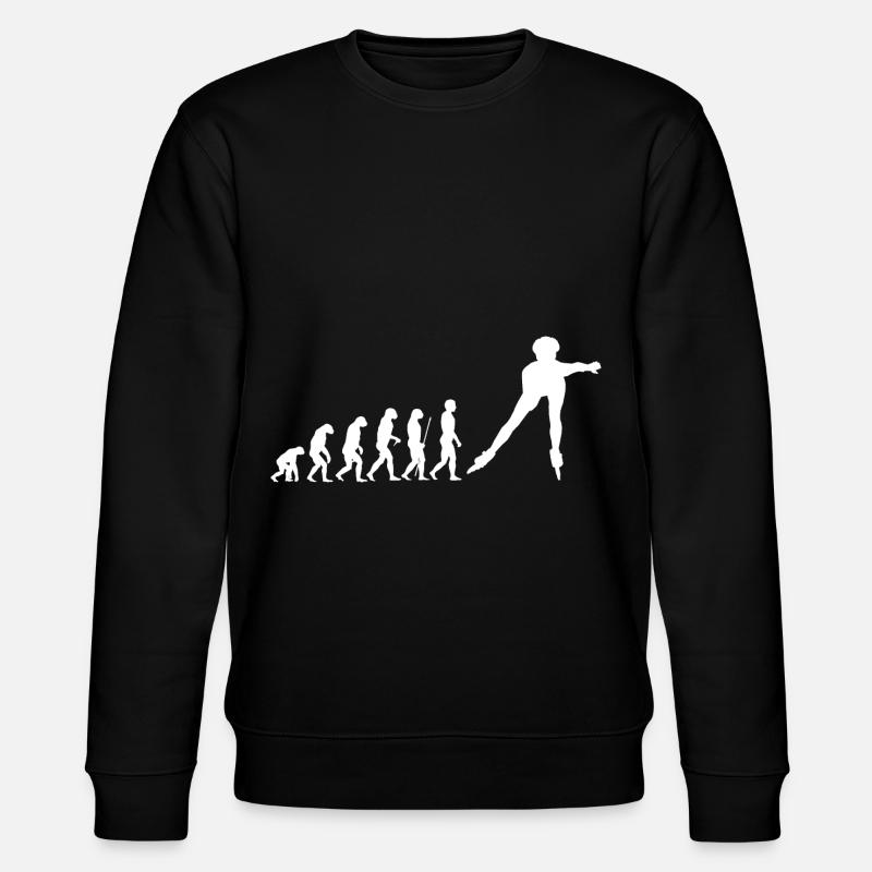 Inline Skater Evolution - Stanley/Stella Unisex Bio-Sweatshirt CHANGER  - Schwarz