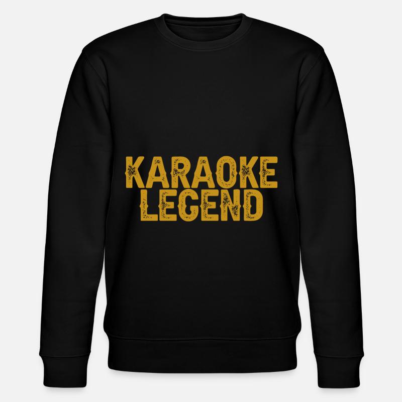 Karaoke Legend 3 - Stanley/Stella Unisex Bio-Sweatshirt CHANGER  - Schwarz