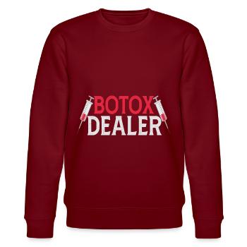 Dealer Botox 5 - Sweat bio CHANGER Stanley/Stella Unisexe - bordeaux - Devant - Nik (191cm) & Marisol (170cm)