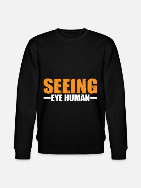 Seeing Eye Human 31 - Stanley/Stella CHANGER Unisex Organic Sweatshirt - black