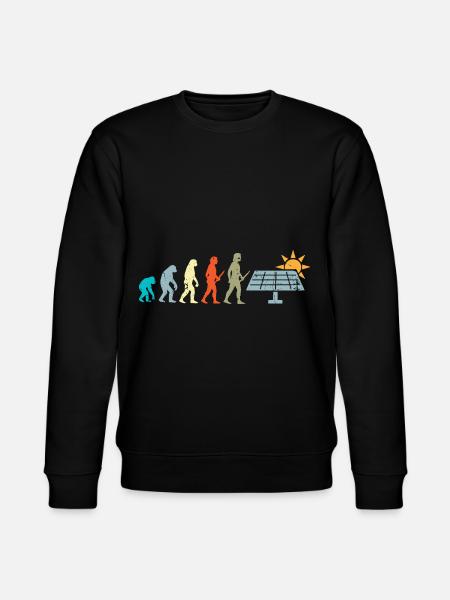 PV Solar Evolution - Stanley/Stella Unisex Bio-Sweatshirt CHANGER - Schwarz