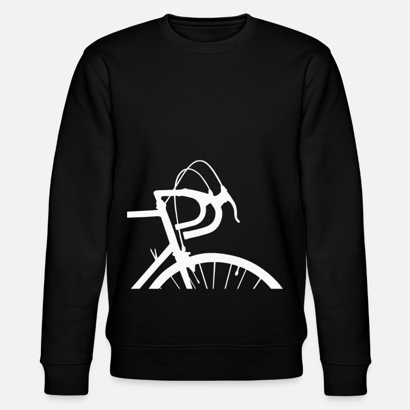 Rennrad Klassiker - Stanley/Stella Unisex Bio-Sweatshirt CHANGER - Schwarz