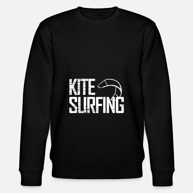 Kitesurf Kitesurf - Sweat bio CHANGER Stanley/Stella Unisexe - noir