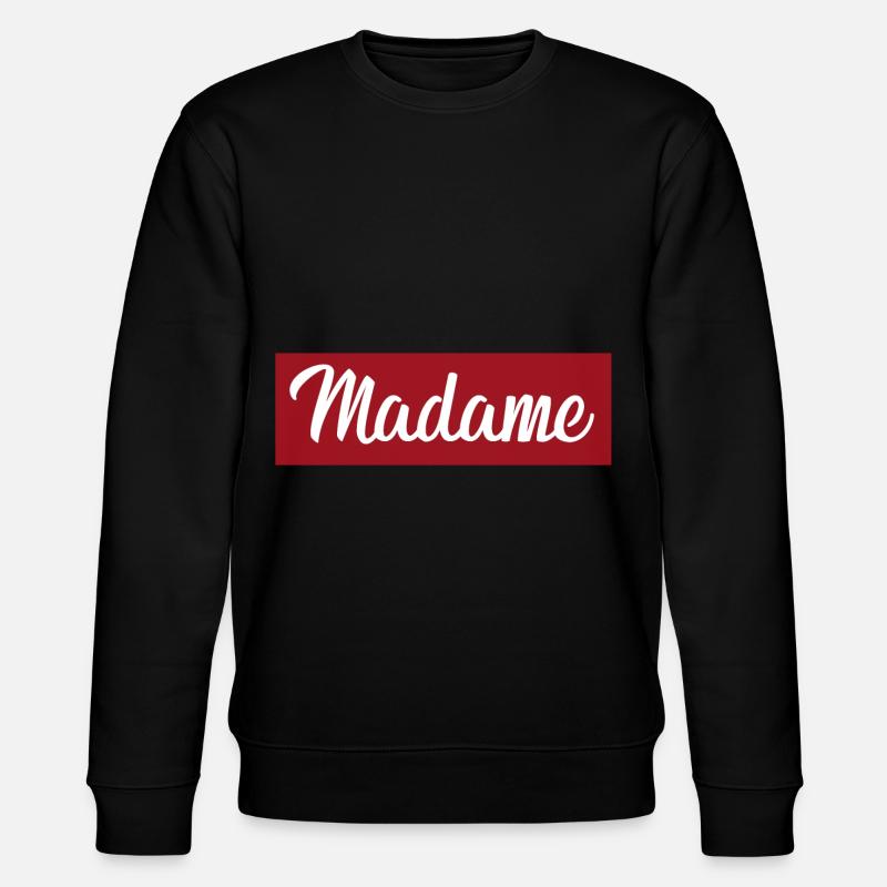 Madame - Stanley/Stella Unisex Bio-Sweatshirt CHANGER  - Schwarz