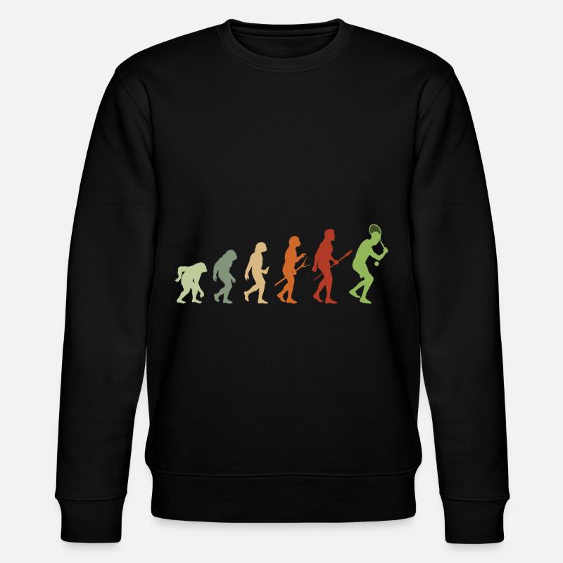 Évolution du tennis - Sweat bio CHANGER Stanley/Stella Unisexe - noir