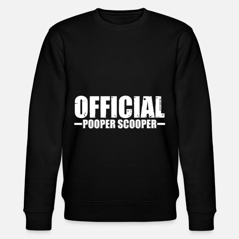 Pooper Scooper officiel 37 - Sweat bio CHANGER Stanley/Stella Unisexe - noir