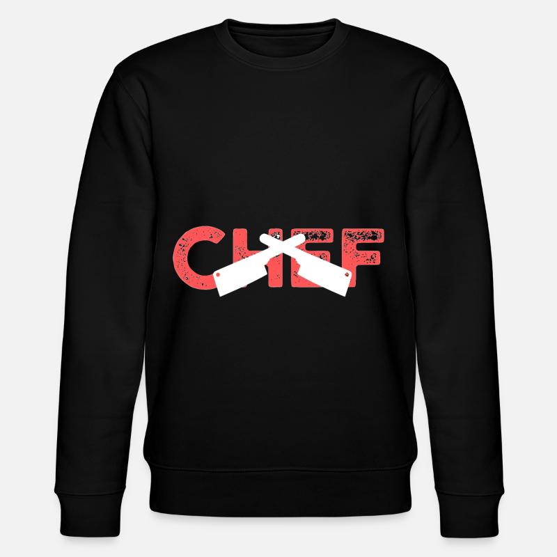 Chef Chef Kochspruch Kitchen Saying Chef - Stanley/Stella CHANGER Unisex Organic Sweatshirt - black