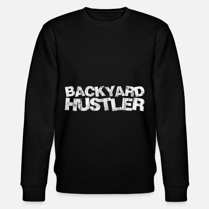 Backyard Hustler 2 - Stanley/Stella CHANGER Unisex Organic Sweatshirt - black