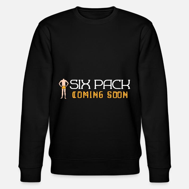 Six Pack Coming Soon 19 - Stanley/Stella Unisex Bio-Sweatshirt CHANGER  - Schwarz
