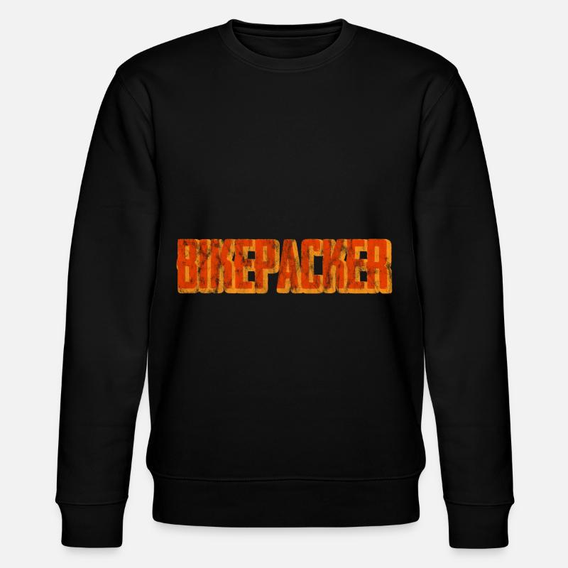 Bikepacker 3 - Stanley/Stella Unisex Bio-Sweatshirt CHANGER  - Schwarz
